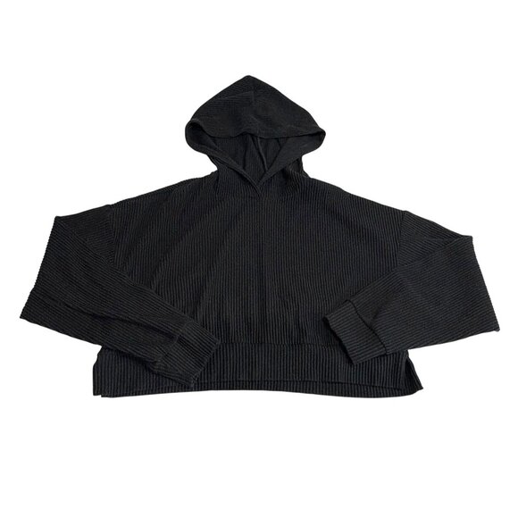 ALO Yoga Muse Hoodie in Black - Picture 1 of 5